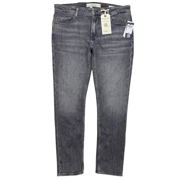 Guess Jeans Cashmere Edition Men's Size 34x29 1981 Super Skinny Chris Gray $158 - Picture 1 of 14